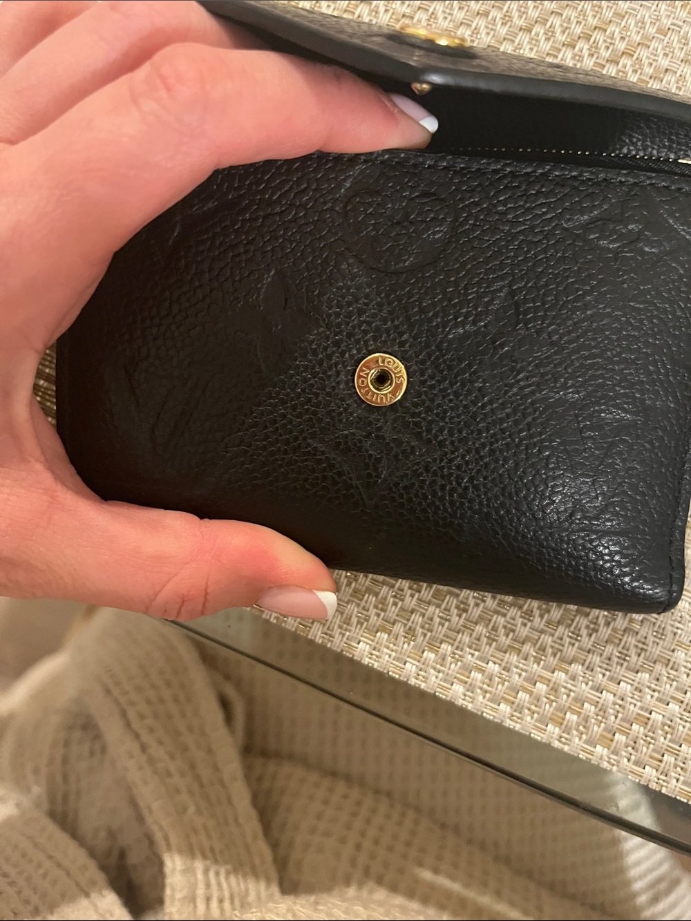 Auth Louis Vuitton Black wallet - Picture 5 of 10